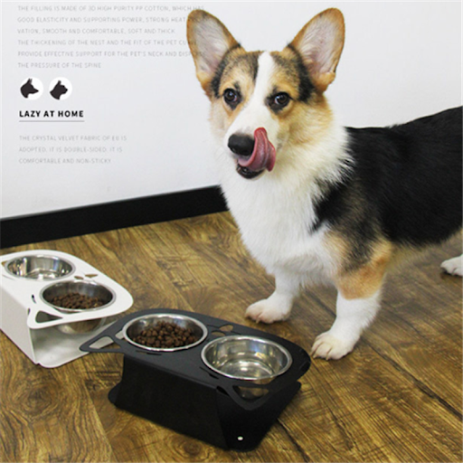 Title 1, Anti-Falling Cat Dog Feeding Water Bowl, Spill-...