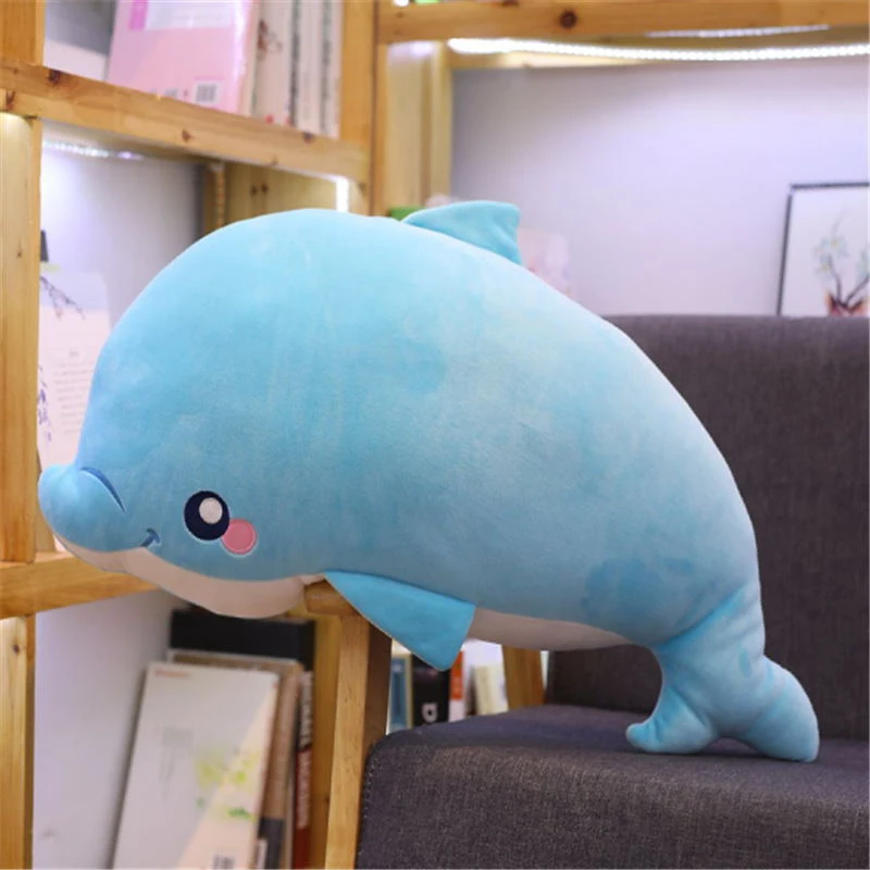 Title 3, Cartoon marine animal whale doll plush toy. A s...