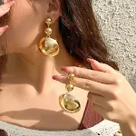 Ear Studs Gold 3096