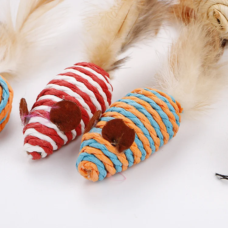 Amazon interactive cat toy suit with bells, feathers, and wand. Box set with many teasing sticks and accessories to keep — photo 5