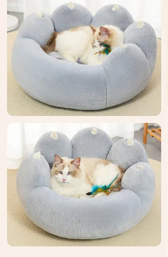 Title 5, Cats Paw Nest, Dogs Nest, Warm Winter Pet Bed...