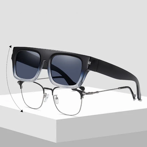 Title 2, Polarized Myopia Glasses for Men Enjoy clear vi...