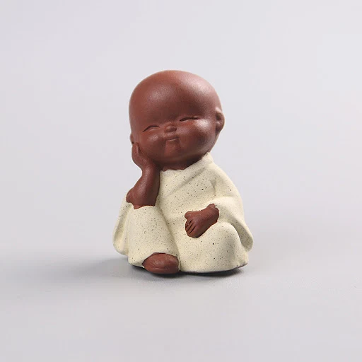 Title 4, Shaolin small doll car decoration, bring peace ...