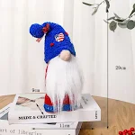 Decoração de boneca sem rosto para o Dia da Independência, com pernas longas e curtas. Adicione patriotismo e alegria à sua casa. — foto 6