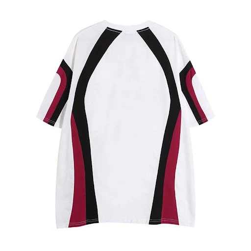 Title 6, Retro Racing Style Letter Multicolor Printing R...