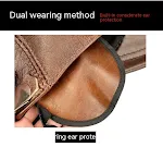 Chapéu masculino de algodão espesso com proteção para as orelhas, ideal para o inverno e atividades ao ar livre, aquecido e confortável. — foto 20