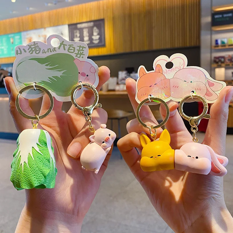 Portachiavi creativo personalizzato per coppie Un paio di fibbie per celebrare l'amore unico e la connessione speciale. Regalo perfetto — foto 20