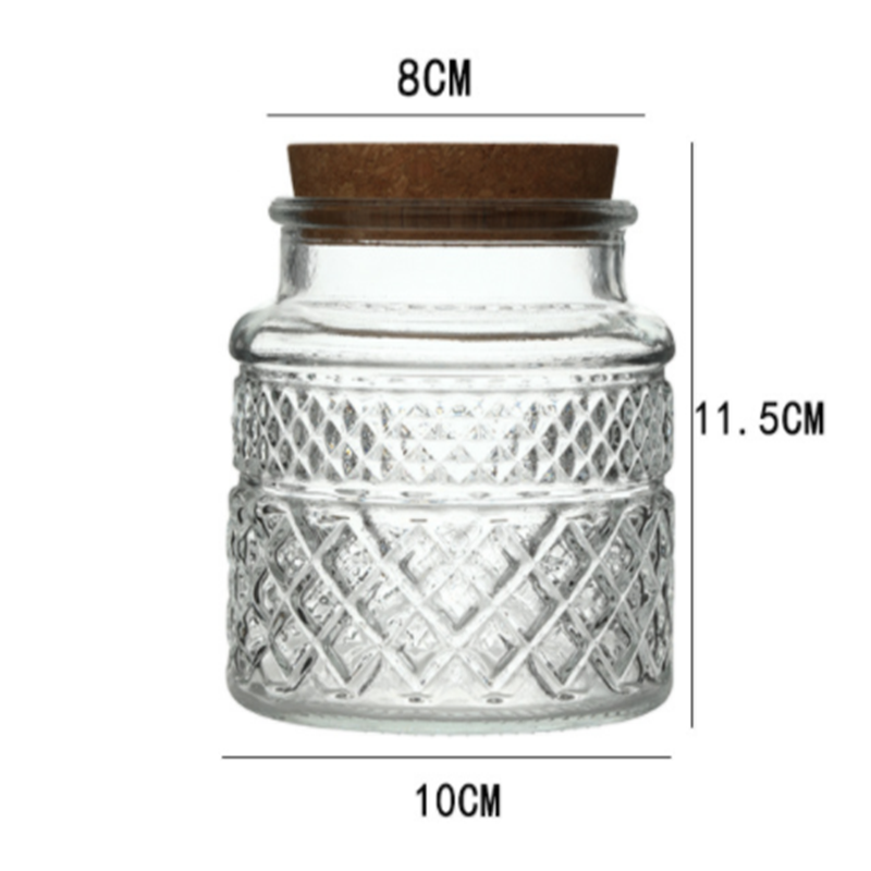 New French Glass Sealed Jar with Bamboo Lid Moisture-Proof Storage Jar. Keep your food fresh and dry with this stylish a — photo 7