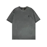American Fashion Suede Printed Short-sleeved Top offers a comfortable and stylish casual look, perfect for everyday wear — photo 4