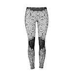 3D Digital Print Polyester Glossy Leggings, offering comfort, style, and a unique look for everyday wear, perfect for wo — photo 5