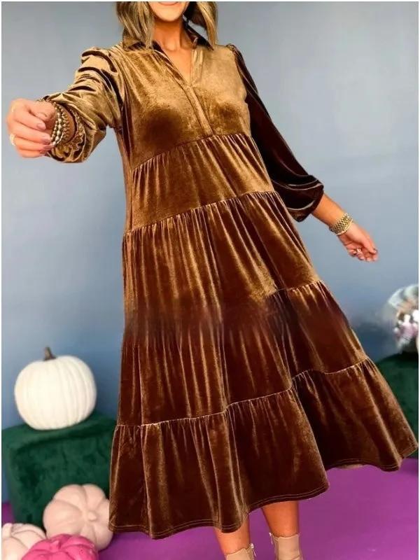 Autumn And Winter New Loose Dress Women — photo 2