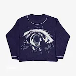 Men's Creative Pattern Printing Loose Casual Sweater, offering comfort and style for everyday wear. A relaxed fit for a — photo 11