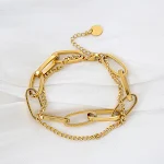 316L Edelstahl-Schmuck im Hip-Hop Streetdance-Stil. Hochwertige Accessoires für einen modernen und auffälligen Look. — foto 6