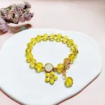 Popcorn Crystal Flowers Yellow