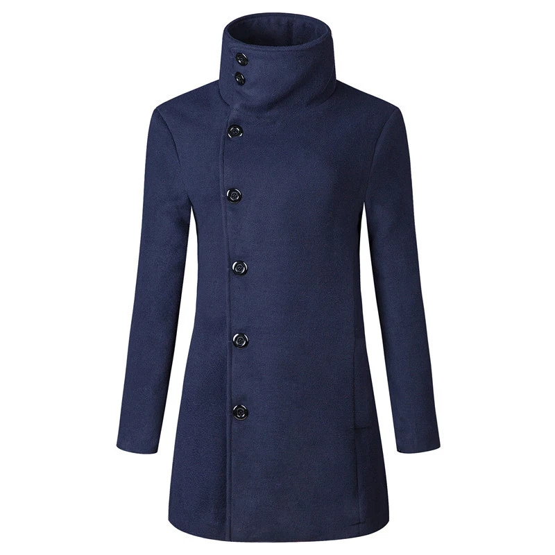 New fashion casual big Lapel men's slim fit shirt, designed for a modern, stylish look, offering a comfortable and flatt — photo 4