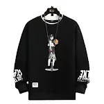 Suéter gola redonda masculino flanelado espesso para adolescentes — foto 3