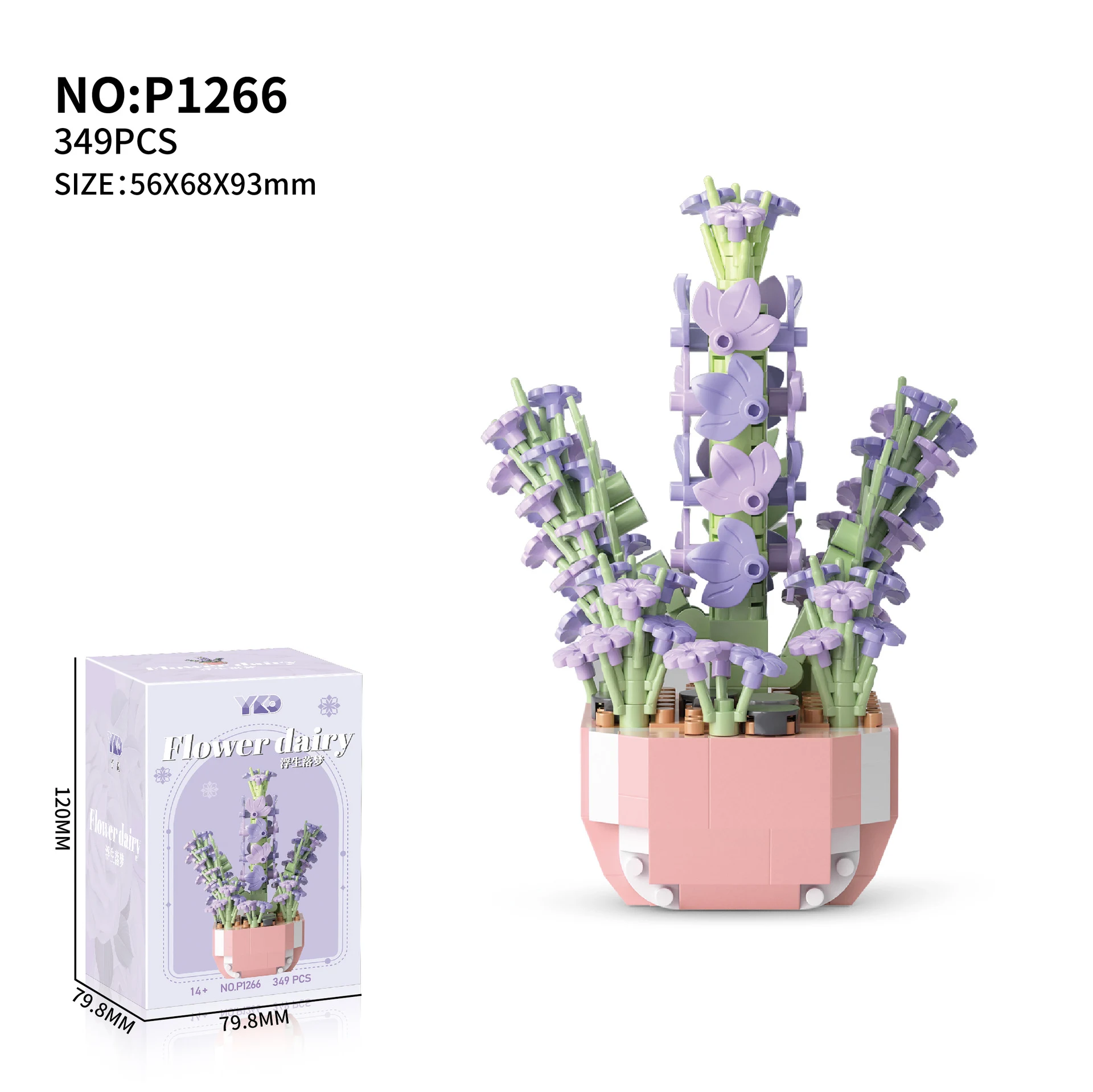 Build the Plant Potted Eternal Flower Bundle. Assemble the building blocks for a lasting floral display and a unique, cr — photo 33
