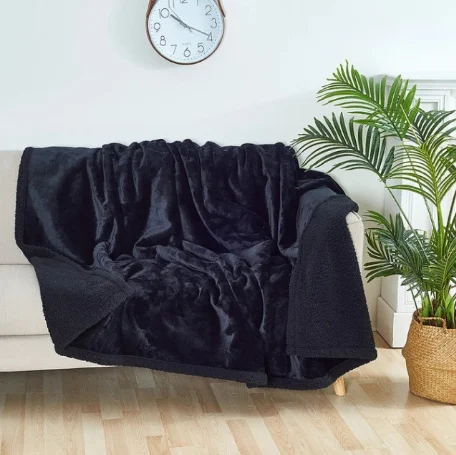 Title 4, Pet Solid Color Sofa Short Plush Carpet Protect...