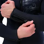 Roupa de mergulho e surf com forro de fleece acolchoada, proteção e aquecimento superiores para atividades aquáticas, conforto garantido. — foto 5