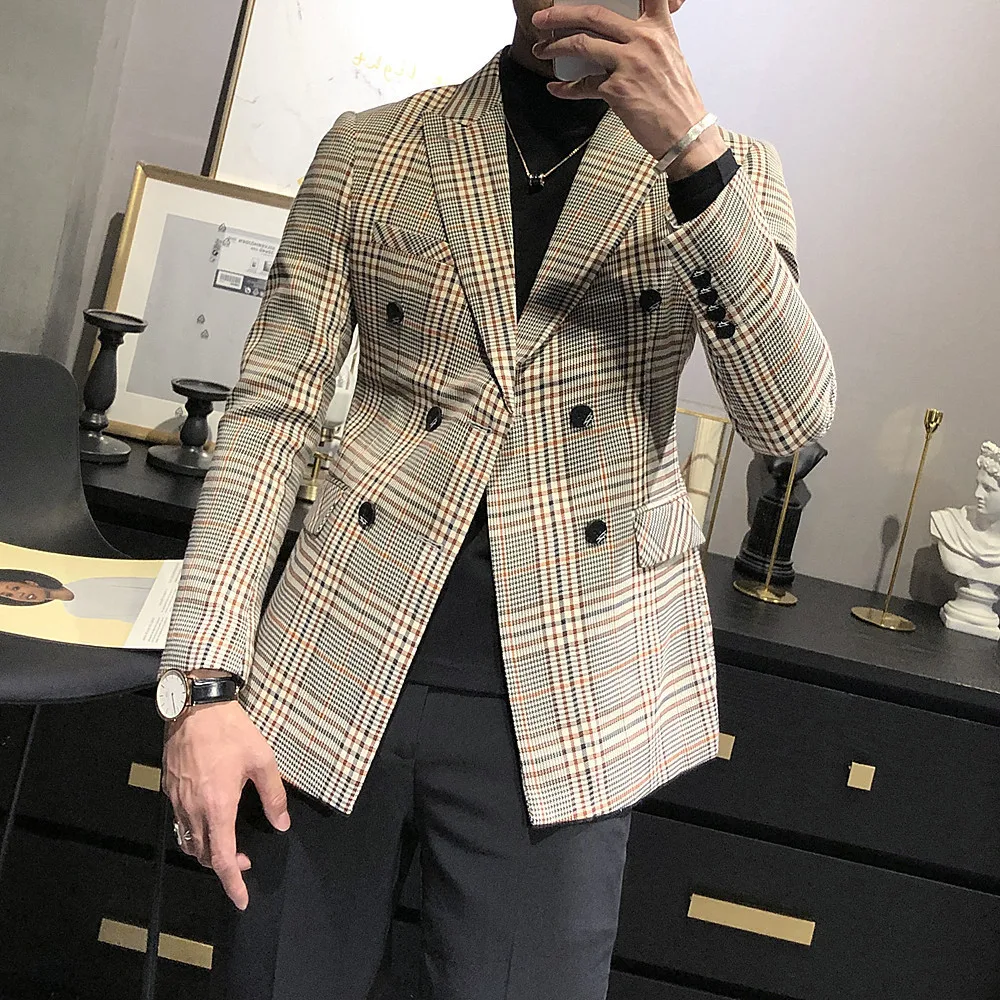 Blazer coreano slim pequeno, perfeito para um visual elegante e moderno. Ideal para diversas ocasiões, desde trabalho até eventos sociais. — foto 3