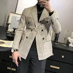 Blazer coreano slim pequeno, perfeito para um visual elegante e moderno. Ideal para diversas ocasiões, desde trabalho até eventos sociais. — foto 3