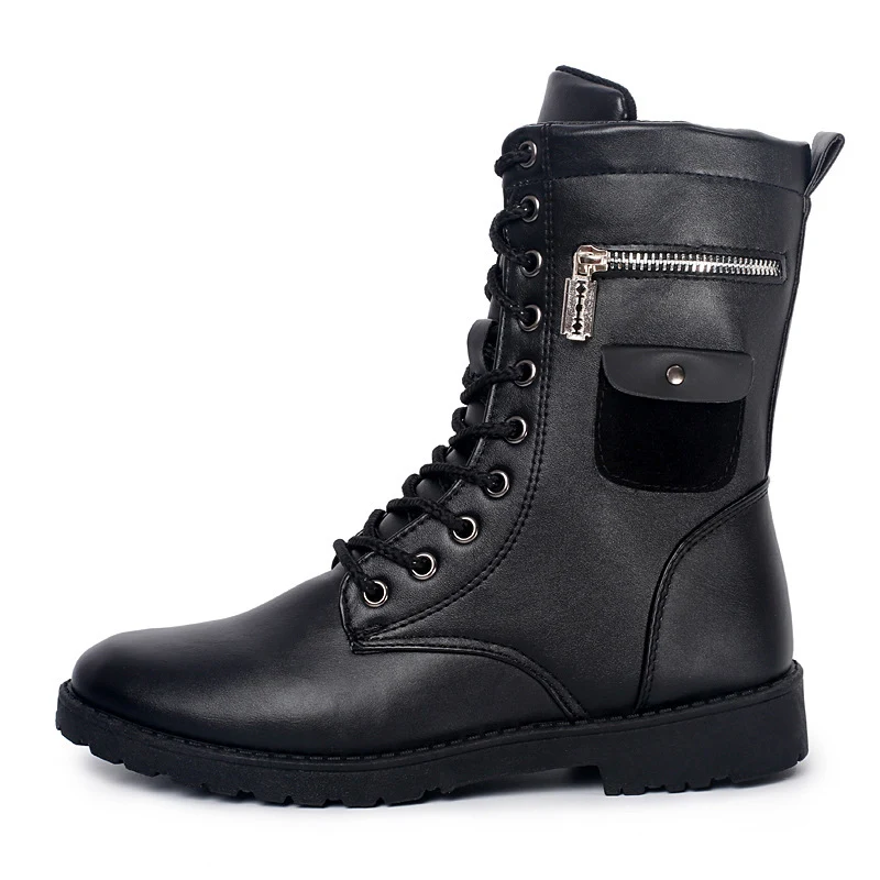 Title 3, Mens mid-tube plus fleece tooling cotton boots...
