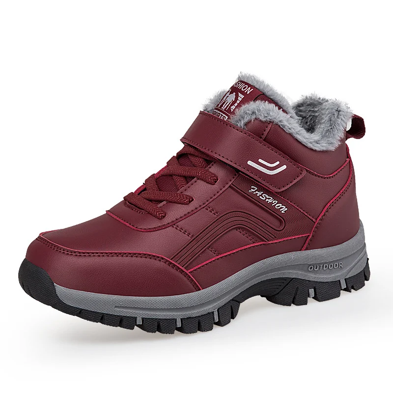Title 3, Botas altas de mujer con forro polar, cálidas, ...