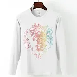 White Round Neck