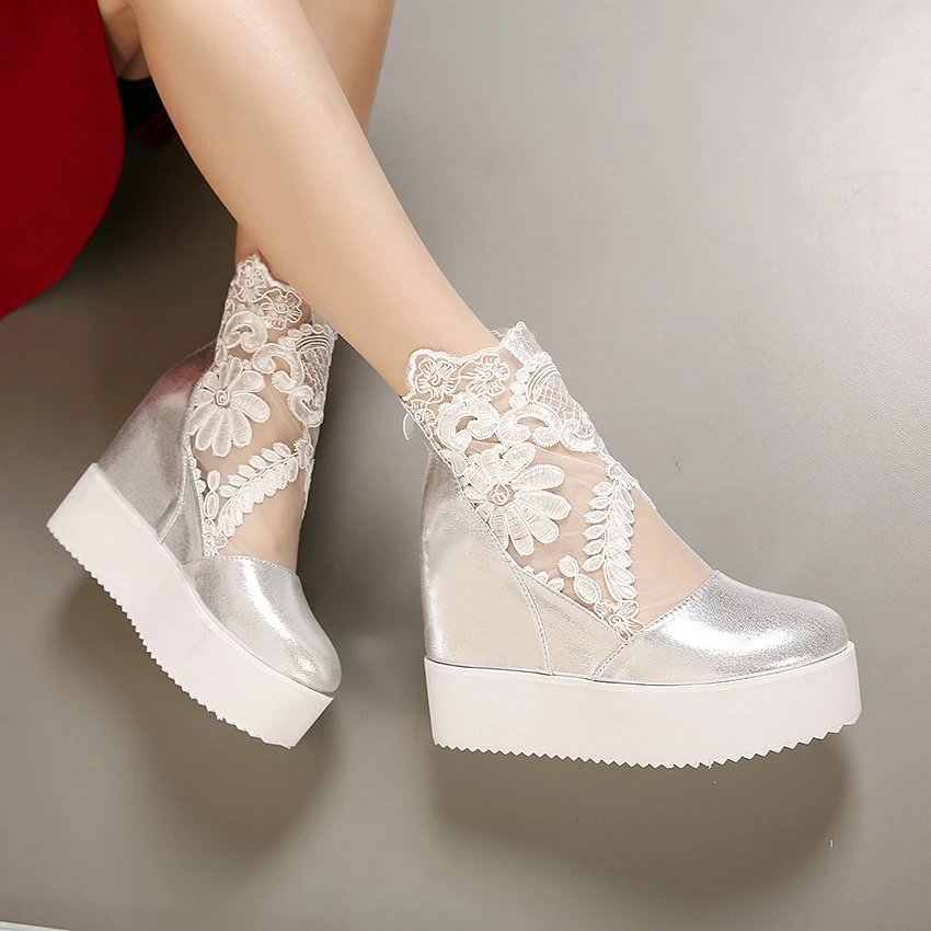 Title 3, Linnen holle waterproof platform sleehak sandal...