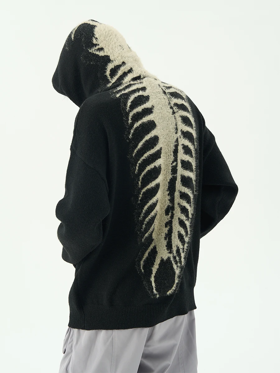 American Idle Style Men's Hooded Sweater, a niche apparel choice offering comfort and style, perfect for casual wear and — photo 13