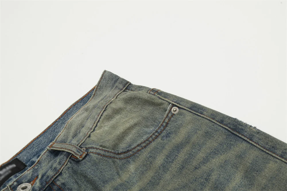 Title 11, Mens Ripped Denim Jeans