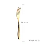 Golden Dining Fork