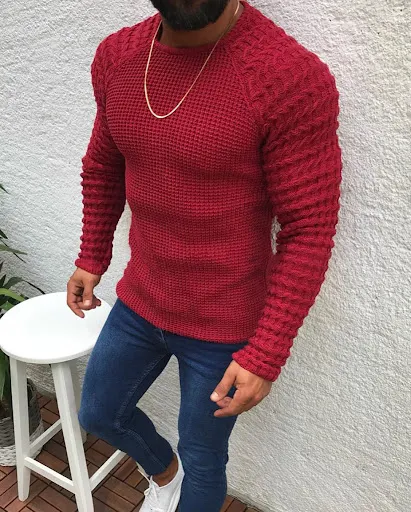 Title 5, Men Pullover sweater