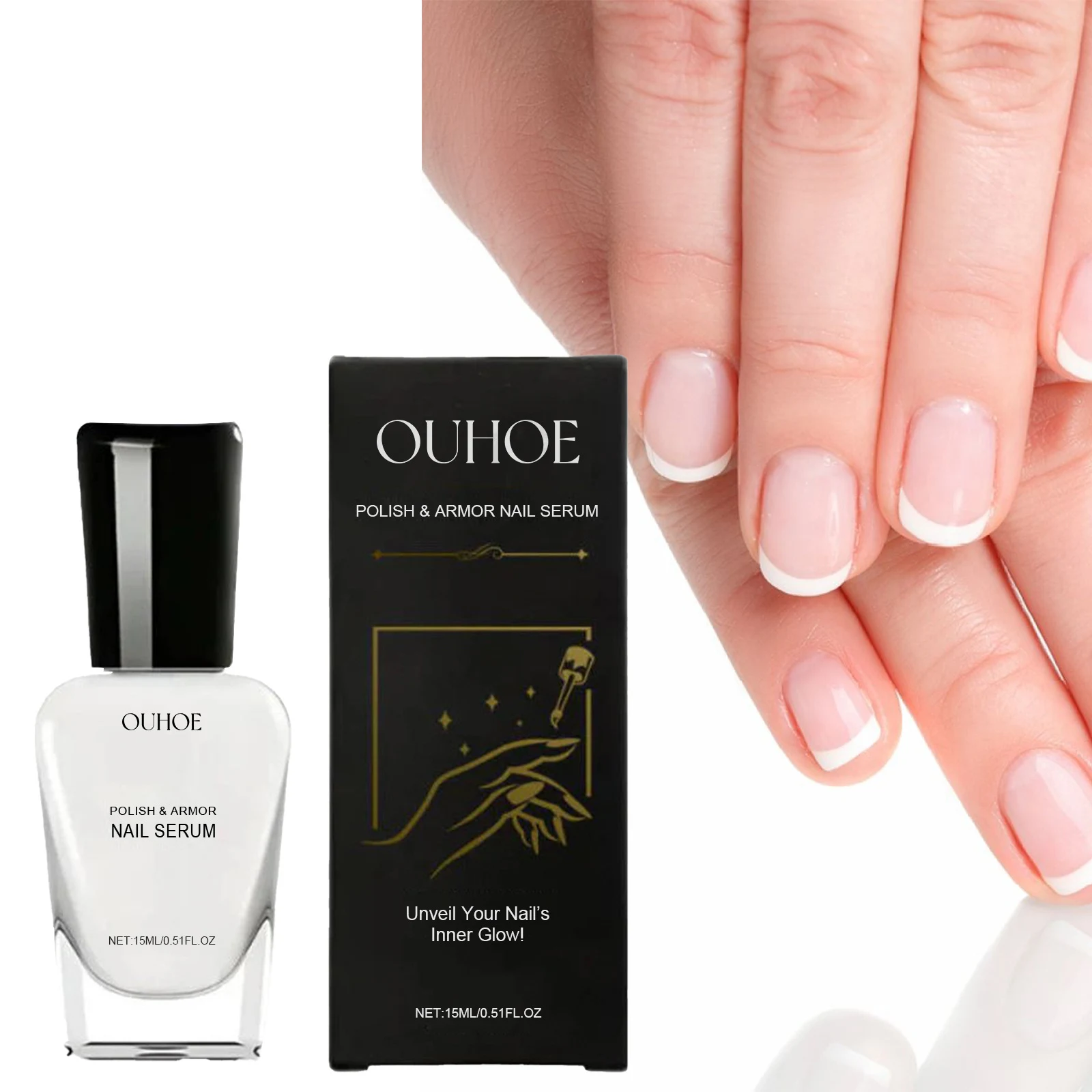 Nursing Nourishing Nail Saver Beauty voor gezonde, gevoede nagels. Versterkt, beschermt en verzorgt de nagels intensief. — foto 3