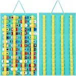 60 Grid Vertical Blue Green