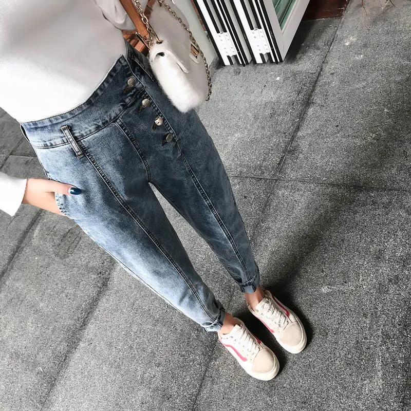 Title 2, Jeans de talle alto para mujer de talla grande,...