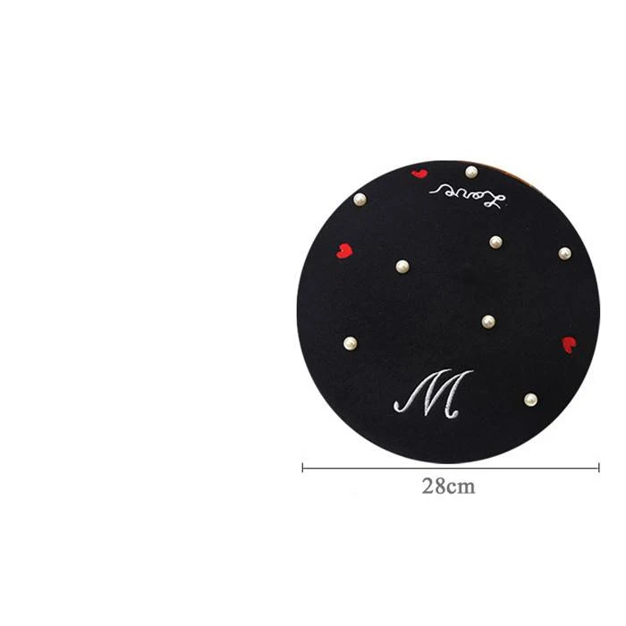 Title 11, Fashion Pearl Letter Embroidered Bud Hat Elevat...