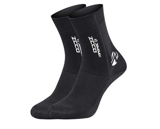 Title 3, Winter swimming non-slip diving socks. Enjoy co...