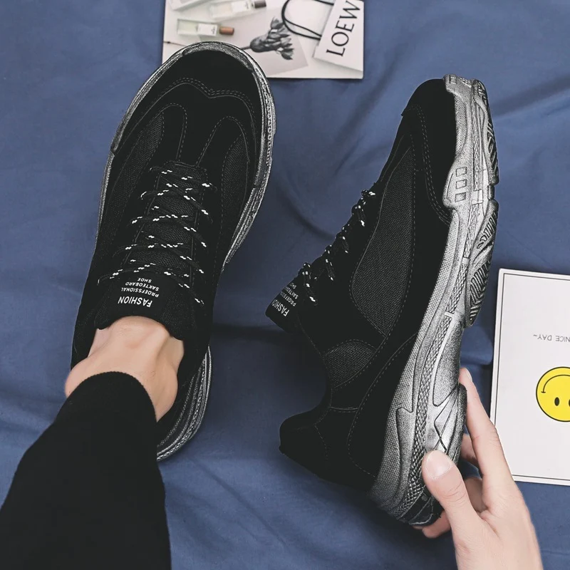 Title 3, Trendy sportieve casual board schoenen, running...