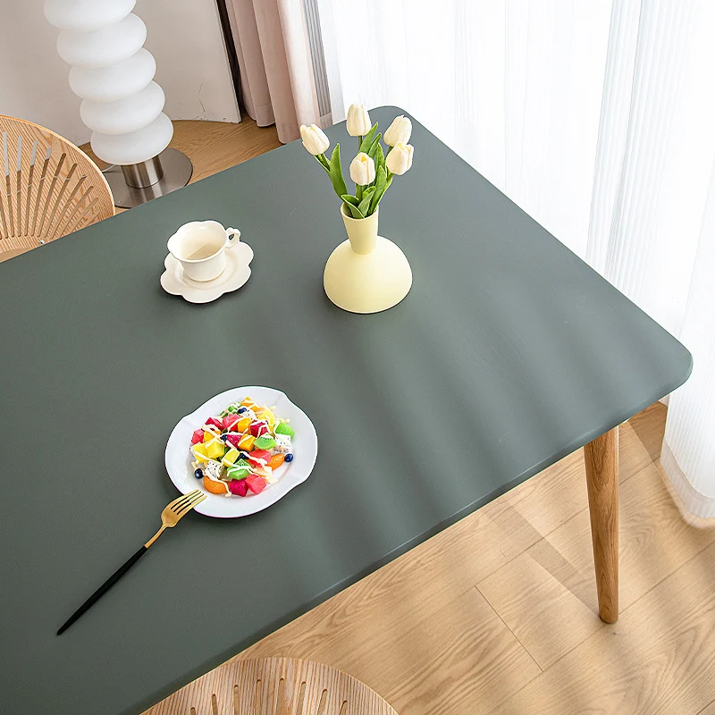 Sheepskin All-inclusive Tablecloth Waterproof And Oil-proof Disposable Anti-scald Tablecloth. Protects your table with e — photo 12