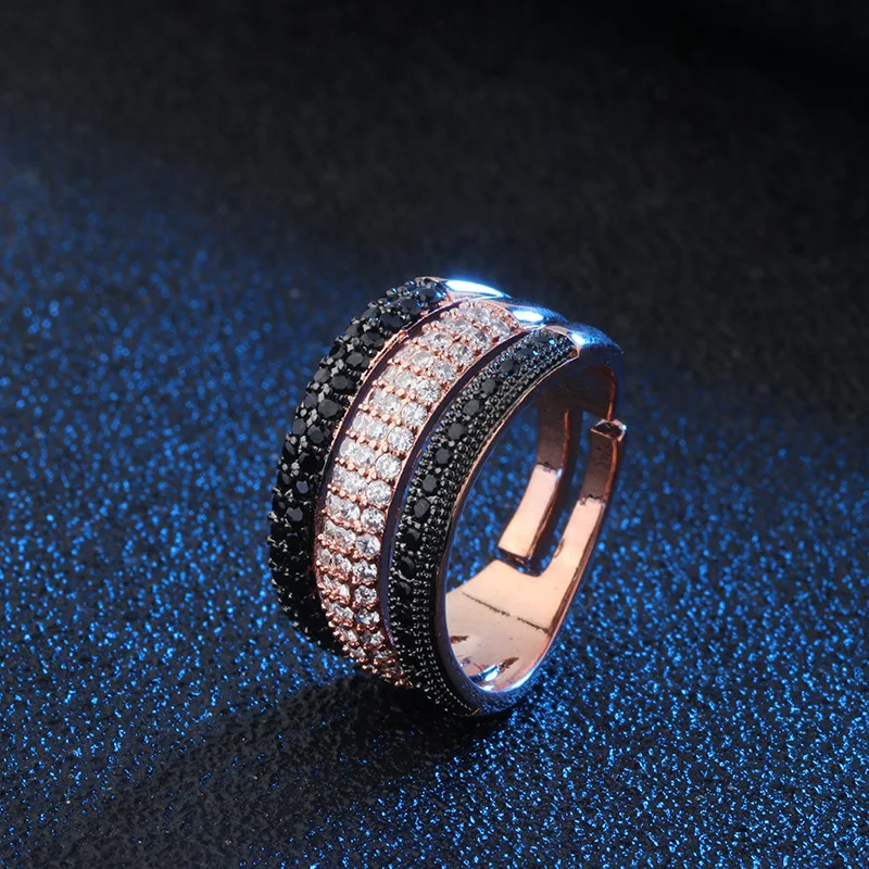 Zirconium Live Ring Creatieve Kleurcombinatie. De Perfecte Ring voor Jou. Stijlvol, Duurzaam en Uniek. Laat je Creativiteit Zien met Kleur. — foto 6