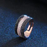 Zirconium Live Ring Creatieve Kleurcombinatie. De Perfecte Ring voor Jou. Stijlvol, Duurzaam en Uniek. Laat je Creativiteit Zien met Kleur. — foto 6