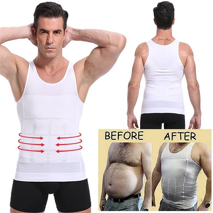 Title 4, Gilet Amincissant Homme Ventre Plat Body Shapin...