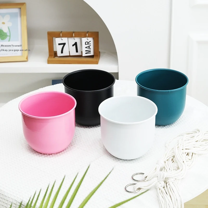 Metal Iron Art Creative Hanging Cotton String Hanging Pots provide a stylish way to display plants indoors or outdoors, — photo 8