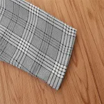 Herbst Mädchen Dreiteiliger Anzug Langarm Western Style Hundszahn Muster Perfekt für Komfort und Stil. Ein Must-Have für Mädchen — foto 13
