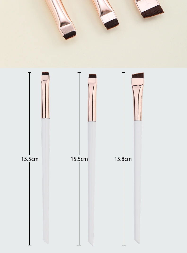 Title 10, Blade Eyeliner Brush, Fine Oblique Head for Eye...