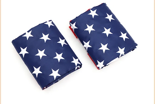 Title 7, Oxford Cloth Stars and Stripes Embroidered Amer...