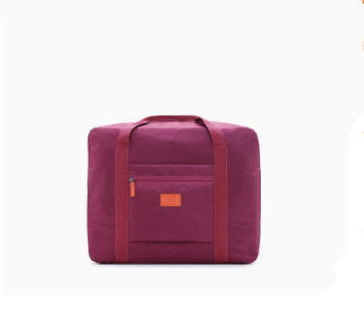 Portable printing travel bag large capacity nylon handbag folding luggage storage, the ultimate travel companion for pri — photo 1
