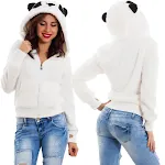 Moletom com capuz e zíper de manga longa, essencial para atividades e lazer, ideal para proteção solar e conforto. Versátil e prático. — foto 4