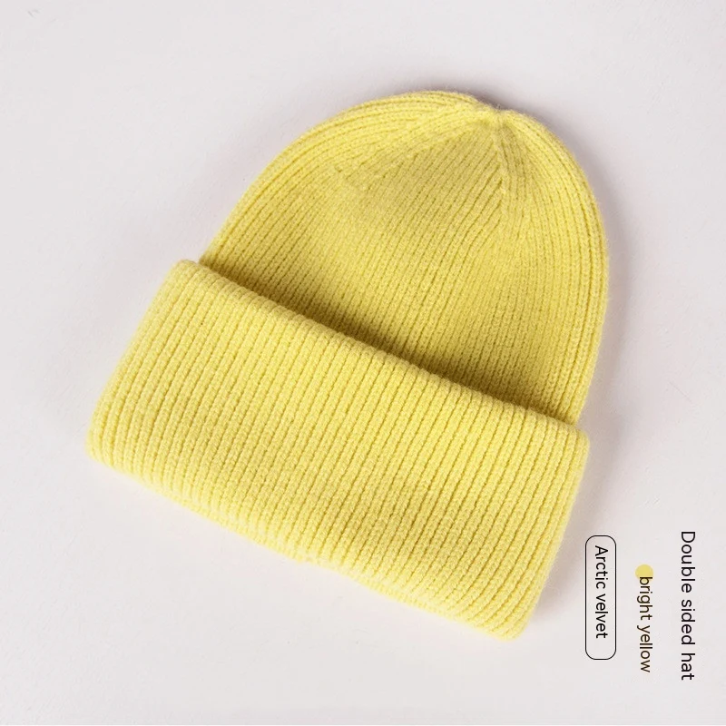 Title 11, Womens solid color wool hat with a large waist...